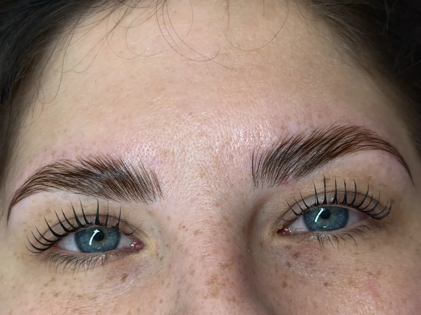 Browlifting Ergebnis