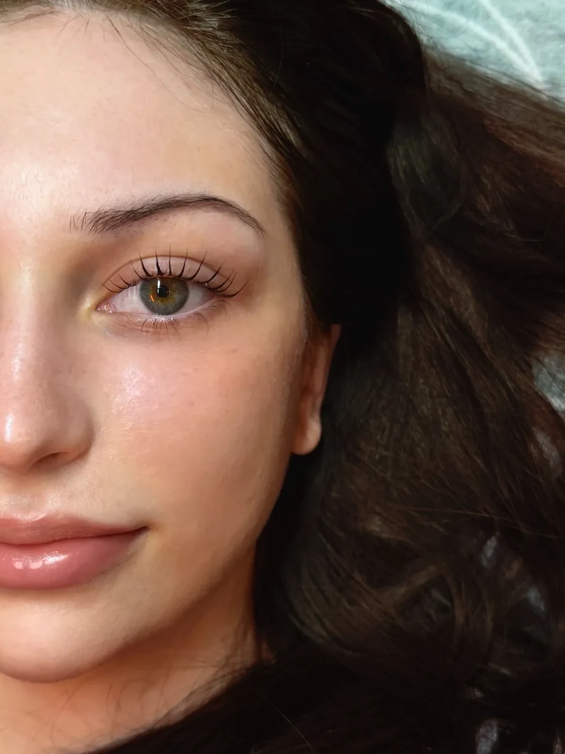 Korean Lashlifting Ergebnis