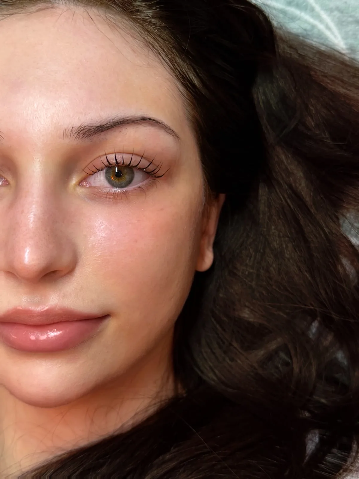Korean Lashlifting in Hannover – natürlich geliftete Wimpern bei einer Kundin von cam.lashbar